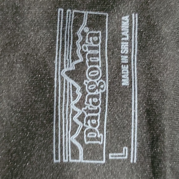 Patagonia stretch draped open back black soft stretch dress - Picture 9 of 9